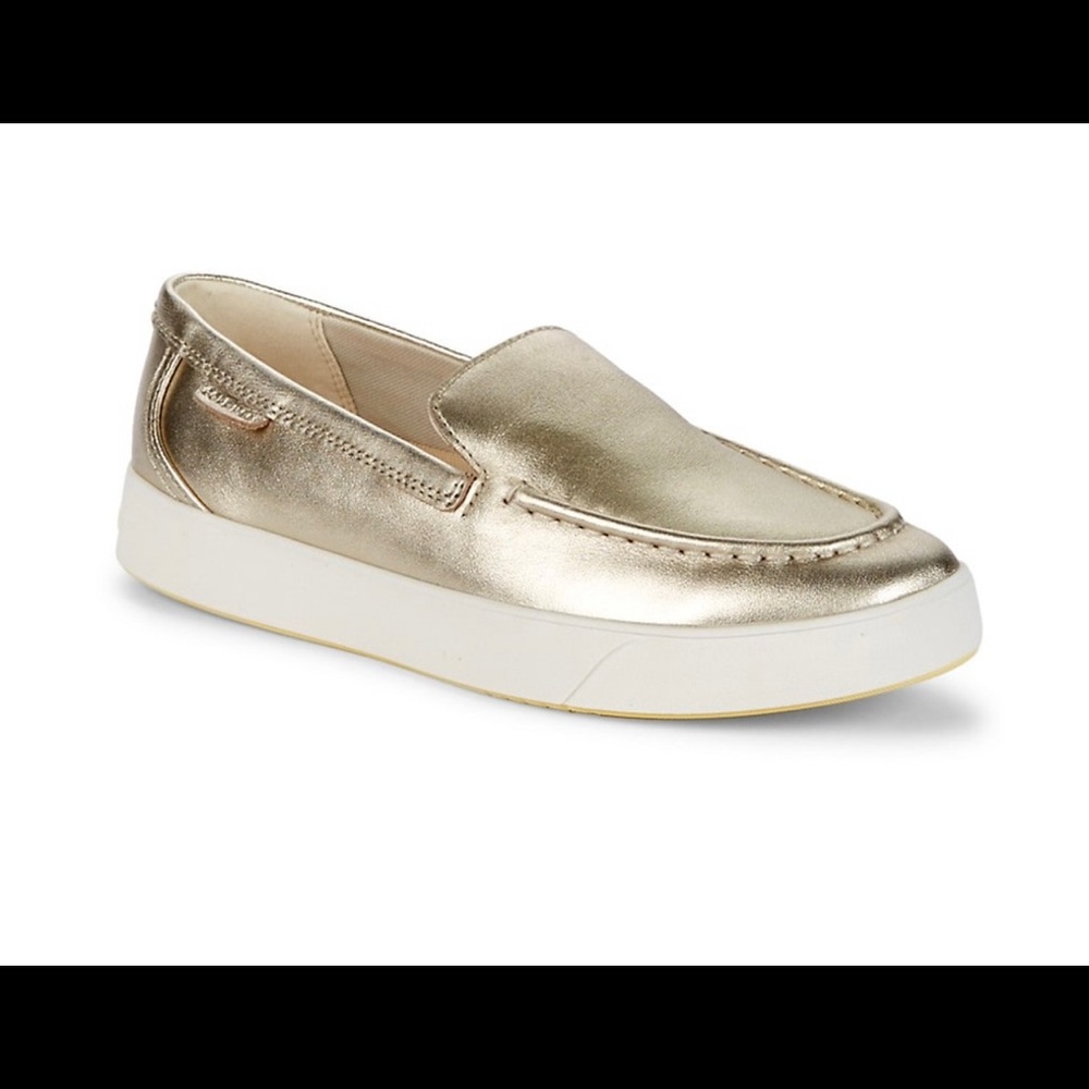 Size 7 Cole Haan Gold Shoes